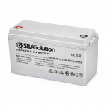 Гелевый тяговый аккумулятор SilaSolution GFM12-100G 100Ач 12В