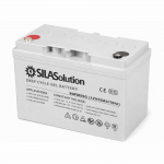 Гелевый тяговый аккумулятор SilaSolution GFM12-55G 55Ач 12В