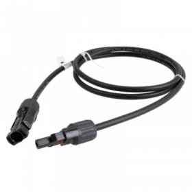 Удлинитель с коннектором МС4, длина 4 метра, черный